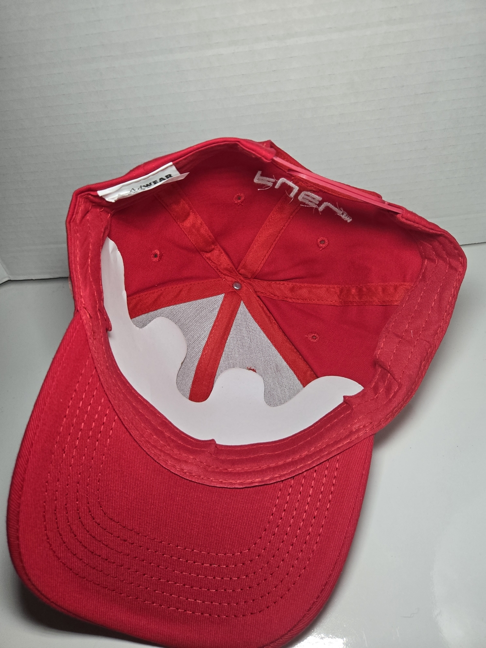 Red Milwaukee Script Baseball Cap - Picture 5 of 5